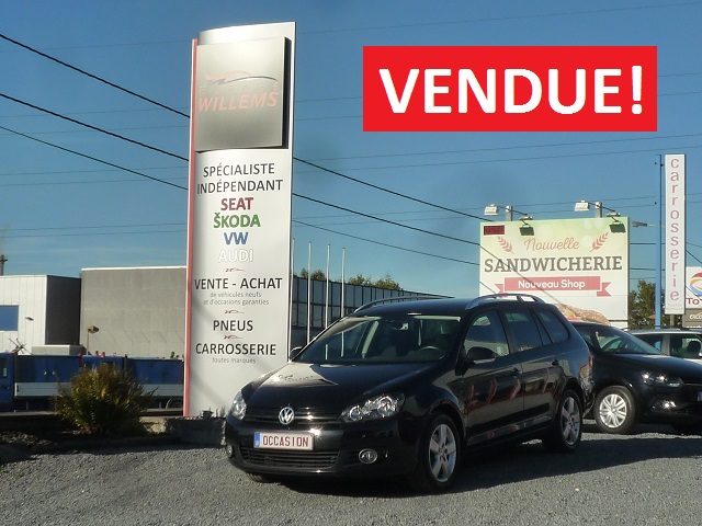 VW GOLF VARIANT TREND 1.6TDI 105CV-2013-9999€