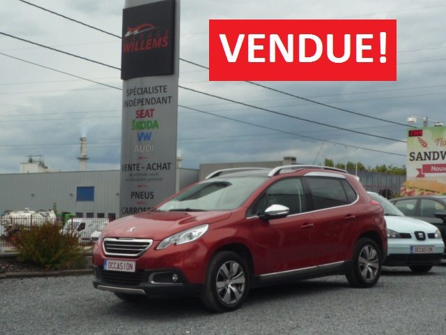 PEUGEOT 2008 ALLURE 1.2 ESSENCE 82CV – 2014 – 9500€