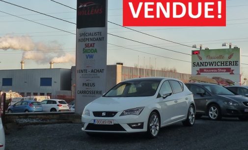 SEAT LEON 5P FR 2.0TDI 150CV – 2013 – 9900€